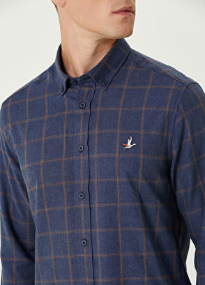 Beymen Club Comfort Fit Indigo Gömlek - 6