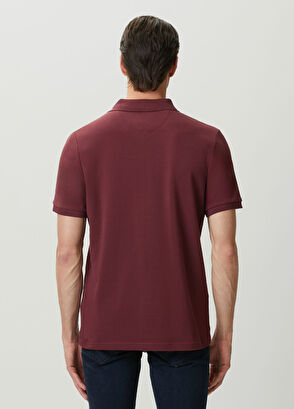 Beymen Club Mürdüm Polo Yaka Fermuarlı T-shirt - 4