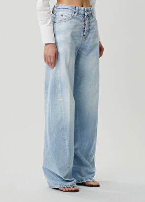 Dsquared2 Loose Twist Blue Jeans - 3