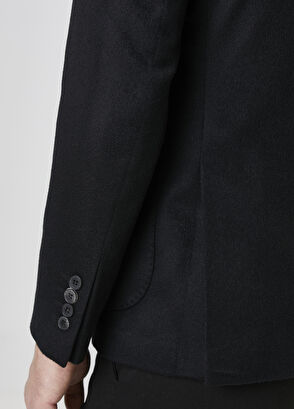Beymen Club Premium Black Cashmere Jacket - 7