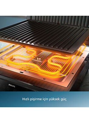 Philips HD6307/70 7000 Series Grill & Toaster - 8