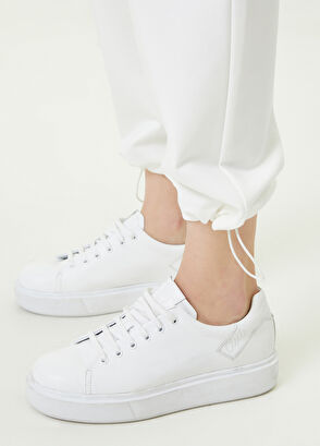 Beymen Club Kırık Beyaz Stoper Paça Jogger Pantolon - 6