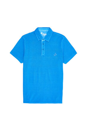 Beymen Club Comfort Fit Kobalt Polo Yaka T-shirt - 8