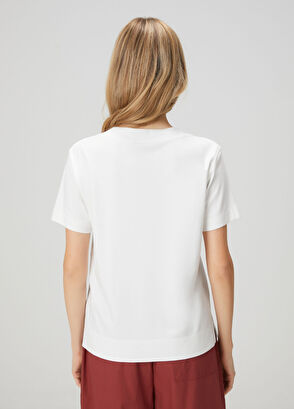 Beymen Club Beyaz Basic T-shirt - 5