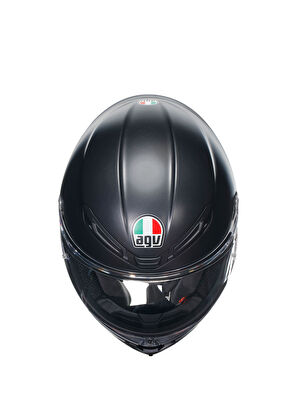 Agv K6 S Mono Matt Black Kapalı Motosiklet Kaskı - 4