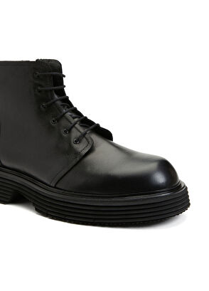 Divarese Siyah Erkek Deri Bot - 6