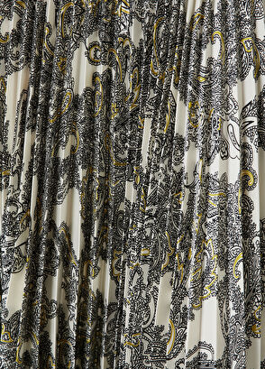 Ekru Şal Desenli Plisoleil Midi Etek Beymen Club Ekru Şal Desenli Plisoleil Midi Etek - 6