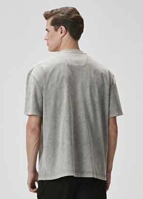 Beymen Club Anthracite Oversize T-Shirt - 5