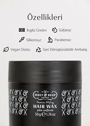 Percy & Reed Session Styling Saç Şekillendirici Wax 50 gr - 4