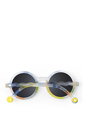Olivio & Co Classic Round Junior Art Brush Unisex Kids Sunglasses - 3