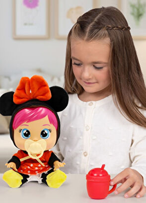Cry Babies 923784 Love And Care Minnie Oyuncak Model Bebek - 6