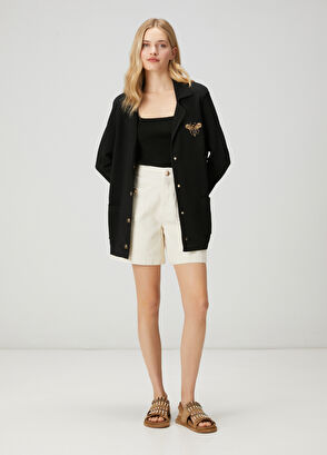 Beymen Club Black Square Neck Basic Tank Top - 3