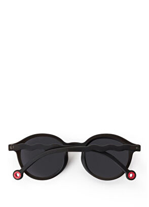 Olivio & Co Classic Oval Squid Black Unisex Kids Sunglasses - 4