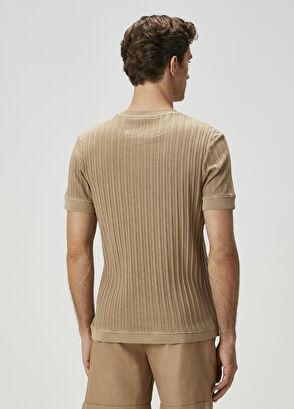 Beymen Club Deve Tüyü T-shirt - 6