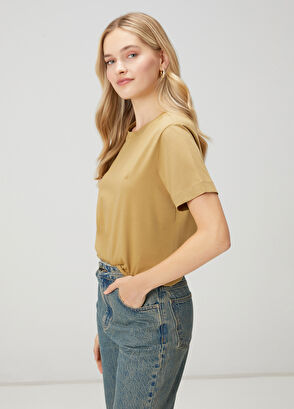 Beymen Club Açık Haki T-shirt - 4