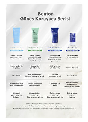 Benton Air Fit UV Defense Sun Cream SPF50 /PA Ultra Light Textured Centella Sunscreen 50 ml - 8
