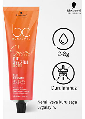 Bonacure BC Sun 10’u 1 Arada Saç Bakım Kremi 100 ml - 3