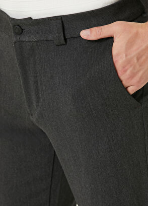 Beymen Club Slim Fit Dark Grey Pants - 4