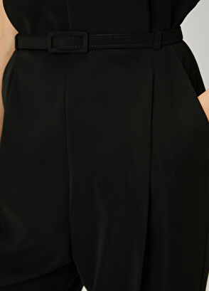 Beymen Club Siyah Kemer Detaylı Tulum - 5