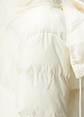 Beymen Club Off-White Hooded Puff Coat - 6