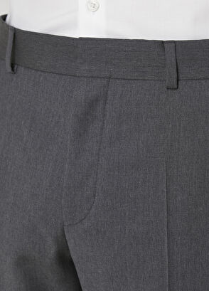 Beymen Club Drop 6 Antrasit Klasik İnce Yün Takım Elbise - 12