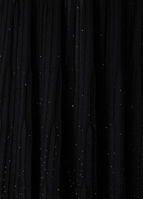 Beymen Club Black Hotfix Godeli Long Skirt - 6