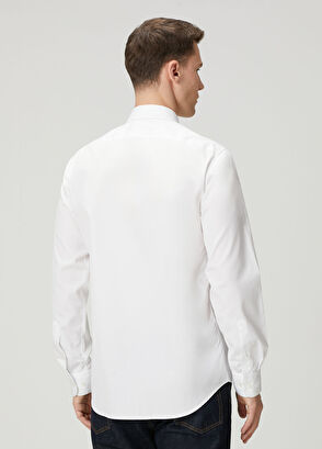 Dries Van Noten Beyaz Gömlek - 4