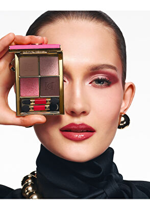 Carolina Herrera Eyeconica Eyeshadow Quad - Harmony Red Affair - 7