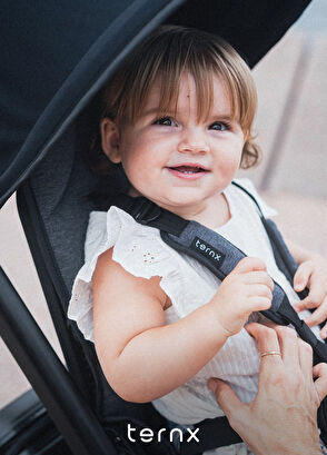 Ternx Siyah Carry On Valiz ve Kabin Boy Bebek Arabası - 7