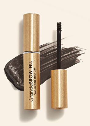 Grande Cosmetics GrandeBROW-FILL Volumizing Brow Gel Ebony Kahverengi Kaş Maskarası 4 gr - 4