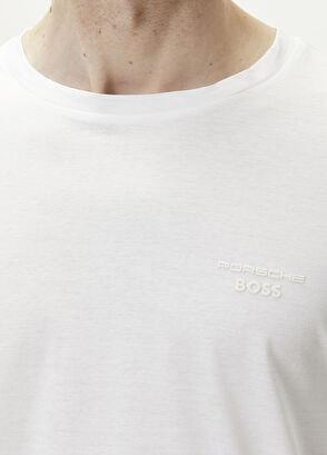 Boss Beyaz T-shirt - 5