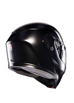 Agv Streetmodular Mono Matt Black Çene Açılır Motosiklet Kaskı - 7
