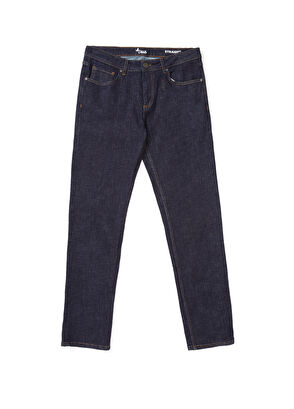 Beymen Club Raw Straight Fit İndigo Jean Pantolon - 6
