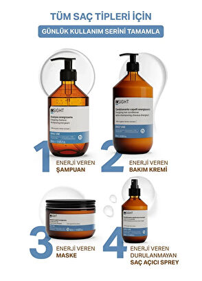 Insight Daily Use Energizing Enerji Veren Canlandırıcı Şampuan 350 ml - 3