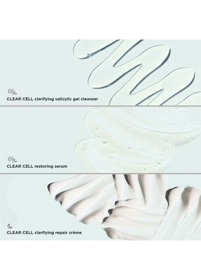 Image Skincare Clear Skin Solutions Clarifying Gel Cleanser + Restoring Serum & Clarifying Repair Crème Soothing Serum & Night Cream Skincare Set - 8