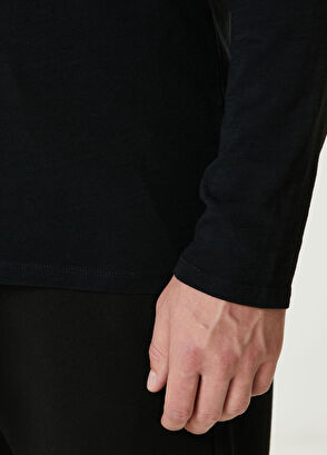 American Vintage Bysapick Siyah Uzun Kollu T-shirt - 6