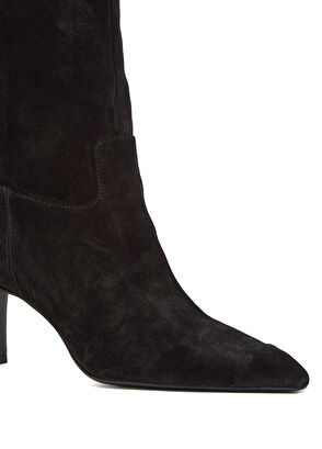 Siyah Kadın Süet Bot - Görsel 7