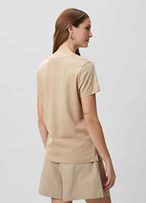Beymen Club Vizon Dökümlü T-shirt - 4