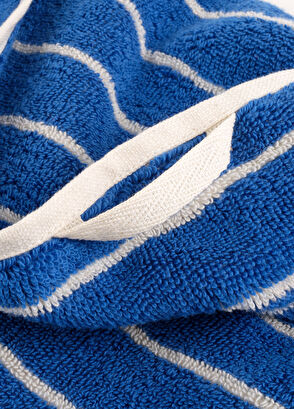 Zsa Zsa Zsu Solid Wide Striped Cotton Yarn Dyed Face Towel 50 x 90 cm - 5