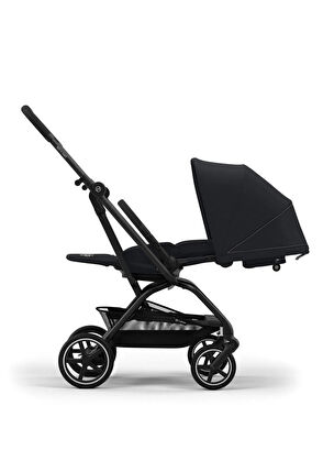 Cybex Eezy S 360 Twist+2 Black + Aton B2 Grey + Adaptör Bebek Arabası - 4