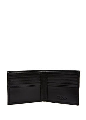 Beymen Club Black Men's Leather Belt Wallet Set - 6
