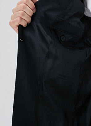 Network Siyah Yün Karışımlı Smokin Takım Elbise - 8