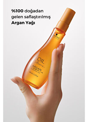 Oil Ultime Argan Finishing Oil Nourishing Argan Oil for Normal and Thick Hair 100 ml - 5