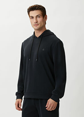 Beymen Club Siyah Kapüşonlu Sweatshirt - 3