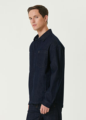 Beymen Club Lacivert Denim Ceket - 4