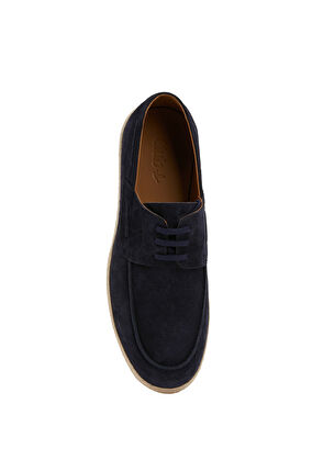 Beymen Club Lacivert Jüt Detaylı Erkek Süet Ayakkabı - 4