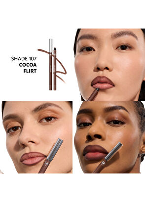 Yves Saint Laurent Lovenude Kiss Shaper 107 Cocoa Flirt Lip Liner - 4