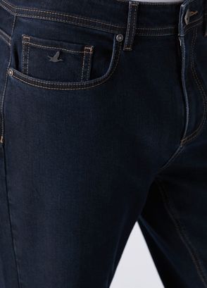 Beymen Club Slim Fit Dark Wash Navy Blue Jeans - 4
