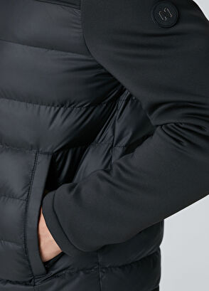 Network Siyah Scuba Garnili Kapitoneli Mont - 8