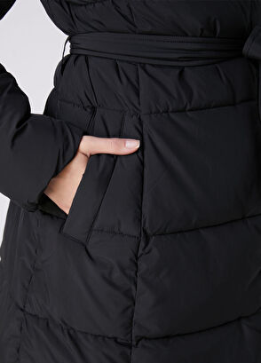 Beymen Club Black Hooded Puffer Coat - 6